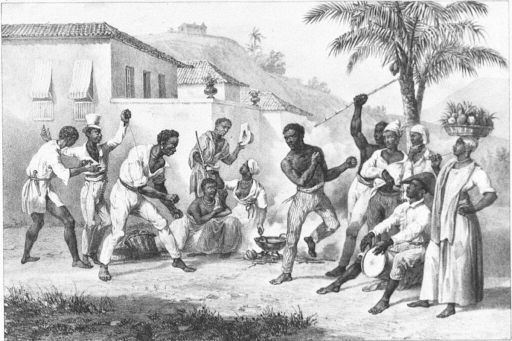 A história cantada pela Capoeira